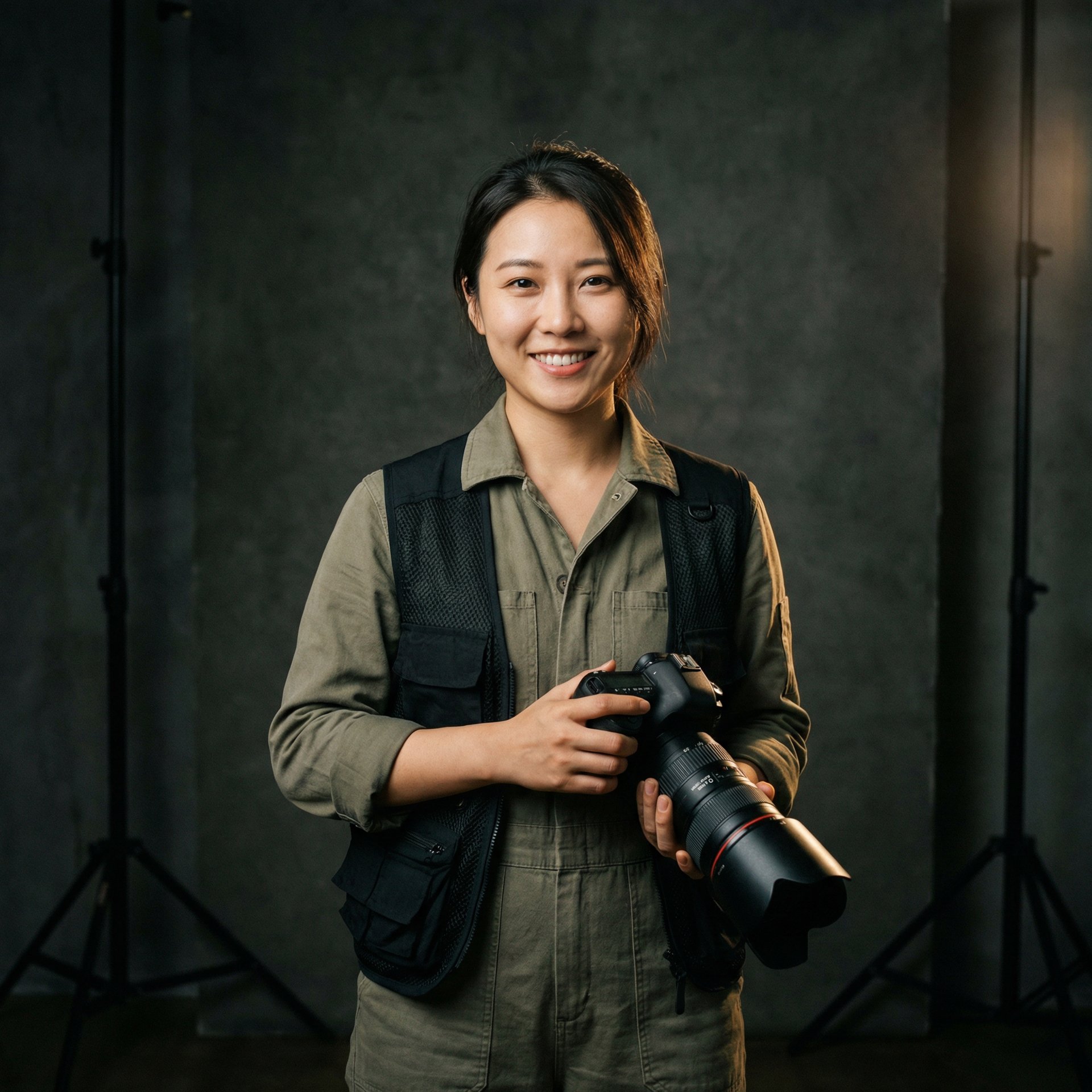 茄子视频汽车摄影师苏晓晴